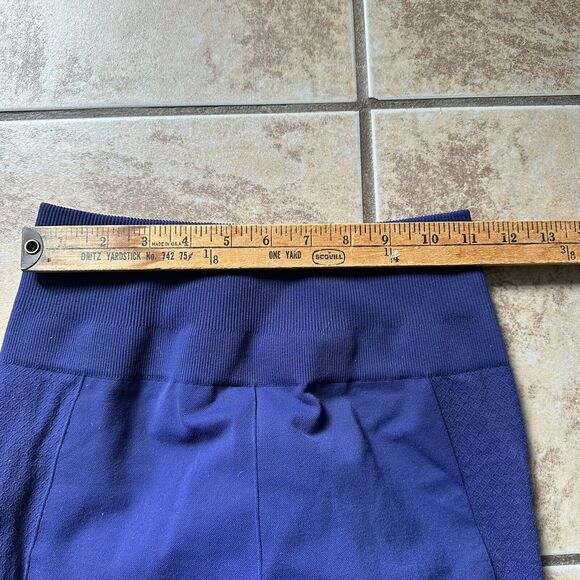 Lululemon Flow & Go Tight Hero Blue Navy Perforated Yoga Workout Pant Leggings - Picture 8 of 11